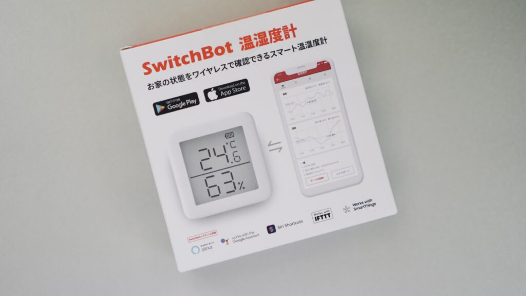 SwitchBotの温湿度計
