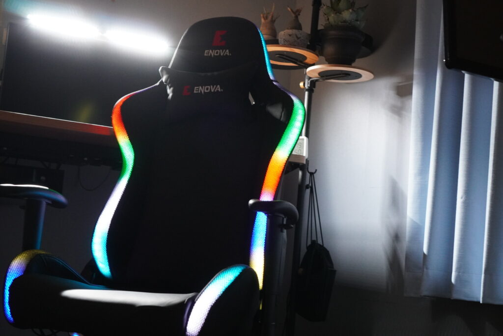 gaming chair-light up