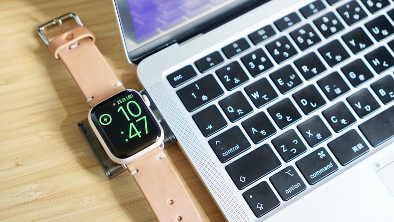 MacでApple Watchを充電