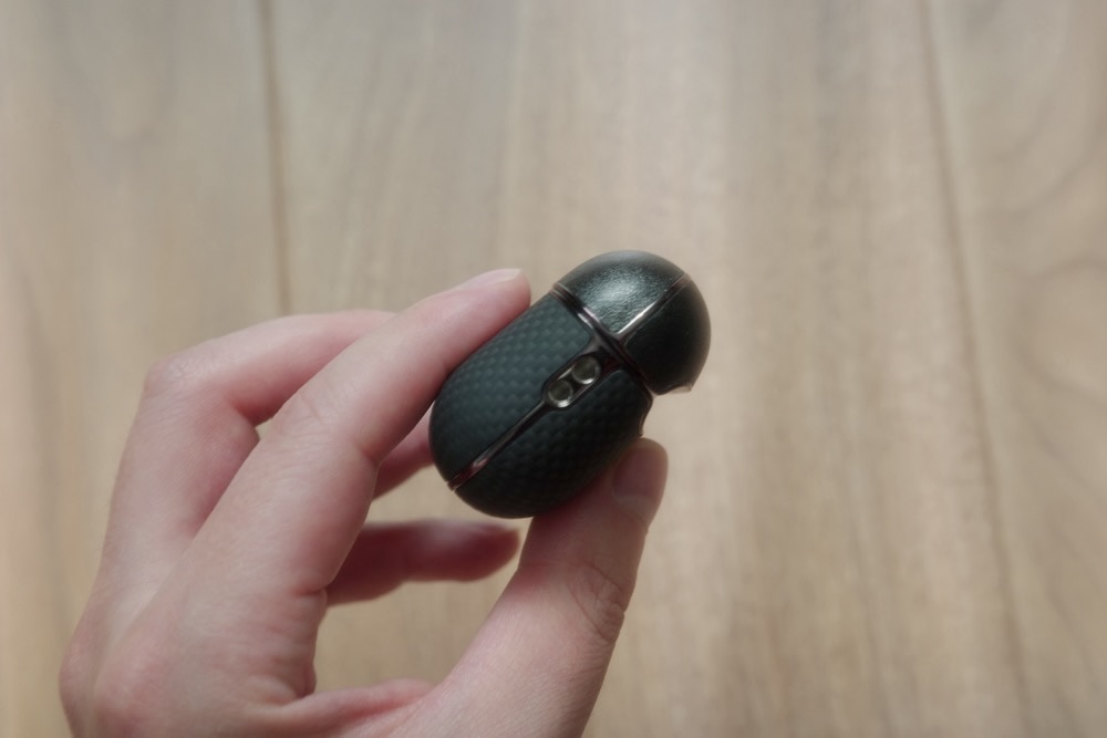 PITAKA アラミド繊維ケース AirPods Pro 2のストラップホール
