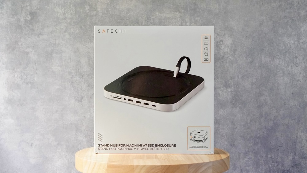 Satechi USB-C スタンドハブの外箱