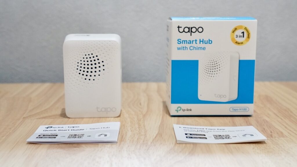 Tapo-H100のパッケージ内容