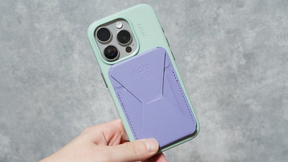 MOFT MOVAS™レザーケースとスマホスタンド
