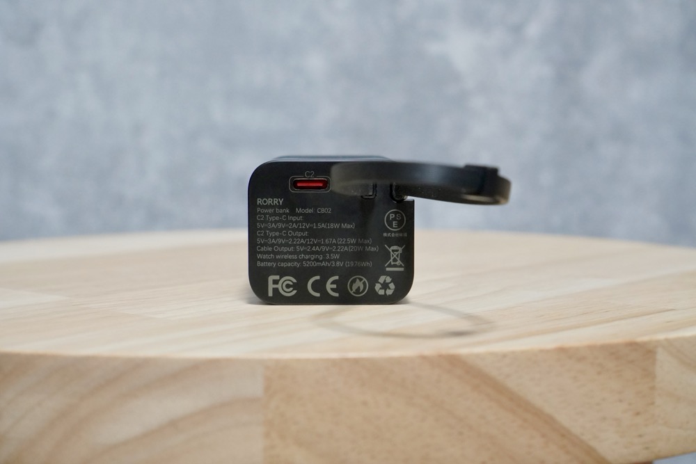 USB-Cポートを搭載