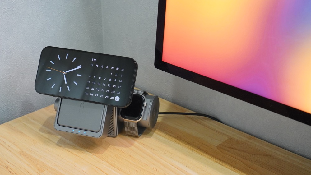 RORRY MagSafe対応4-in-1ワイヤレス充電スタンド