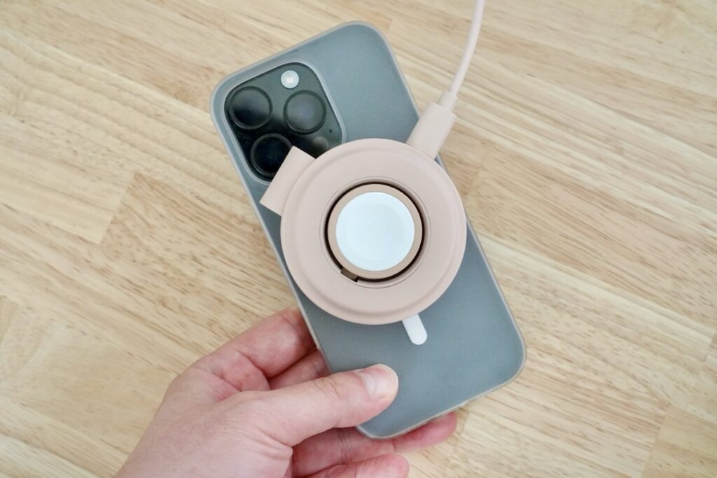 Satechi OntheGO 2-in-1ワイヤレス充電器でiPhoneを15Wで急速充電