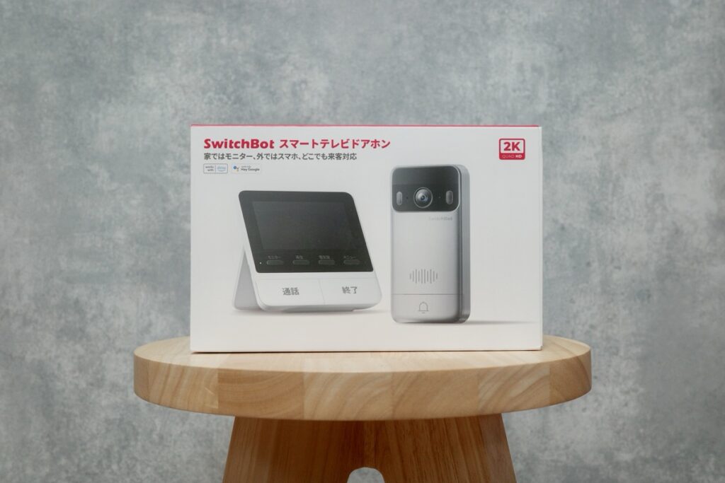 SwitchBot スマートテレビドアホンのパッケージ