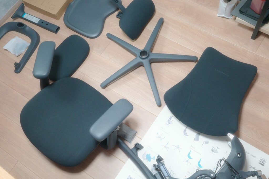 LiberNovo Omniのパーツ