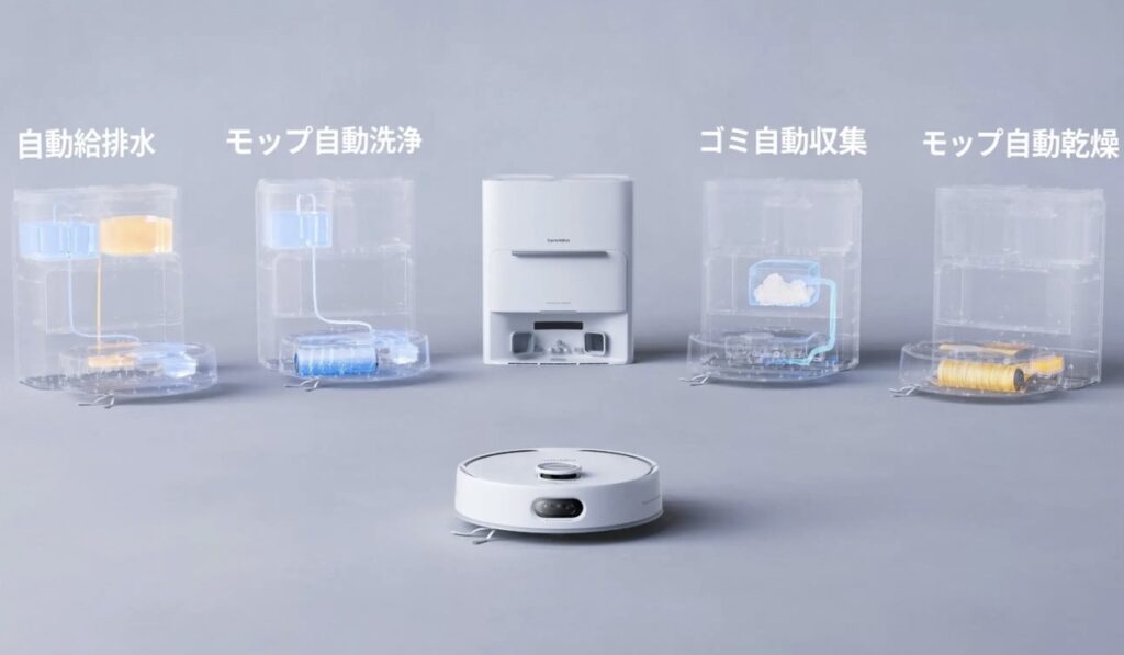 SwitchBot ロボット掃除機 S10/S20の特徴