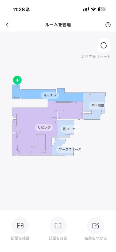 修正後のマップ