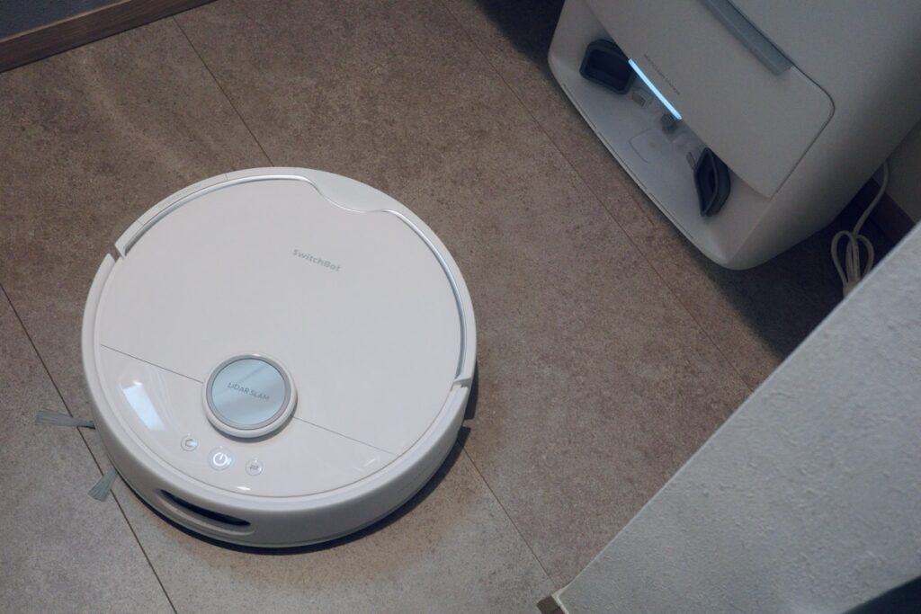 SwitchBot ロボット掃除機 S20がマッピングを開始