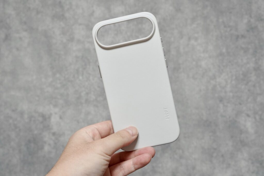 MOFT MOVASレザーケース（iPhone Air）ミスティグレー