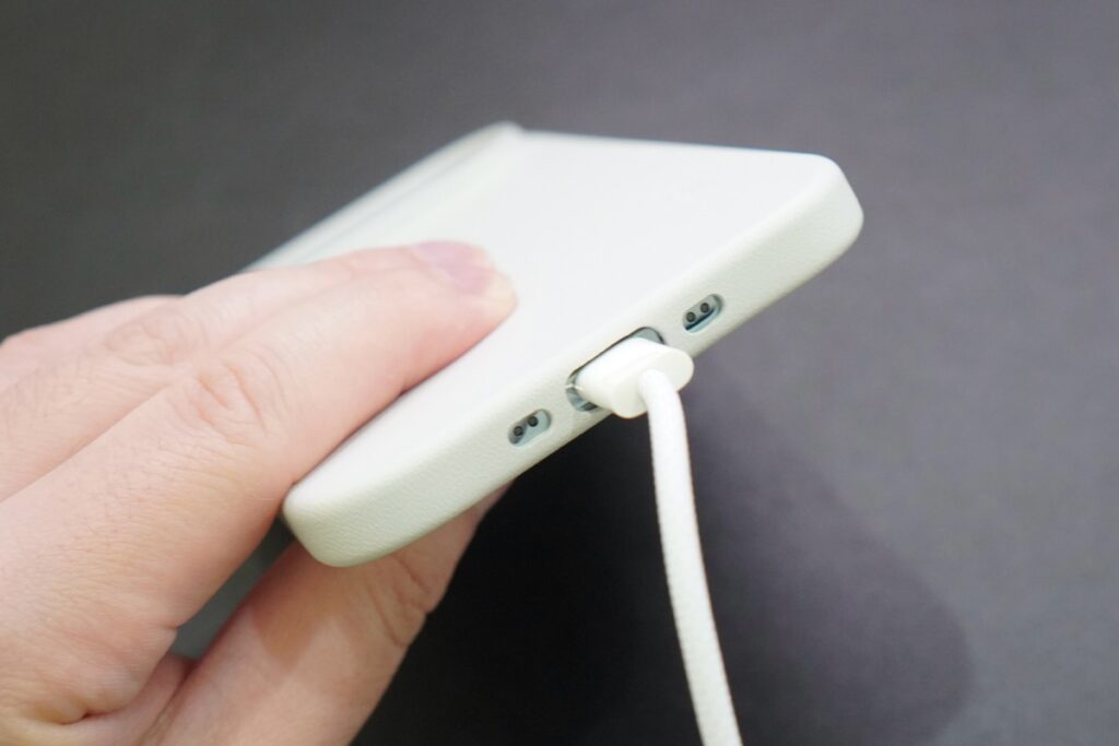 Apple純正USB-Cケーブルは使用可能