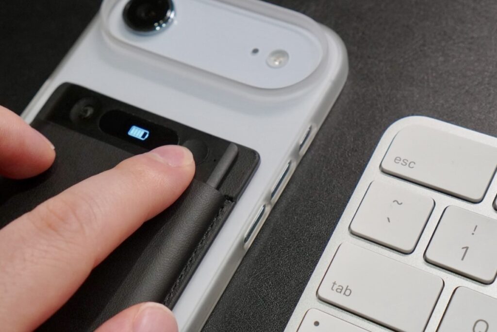 ボタンひとつで録音を開始できる