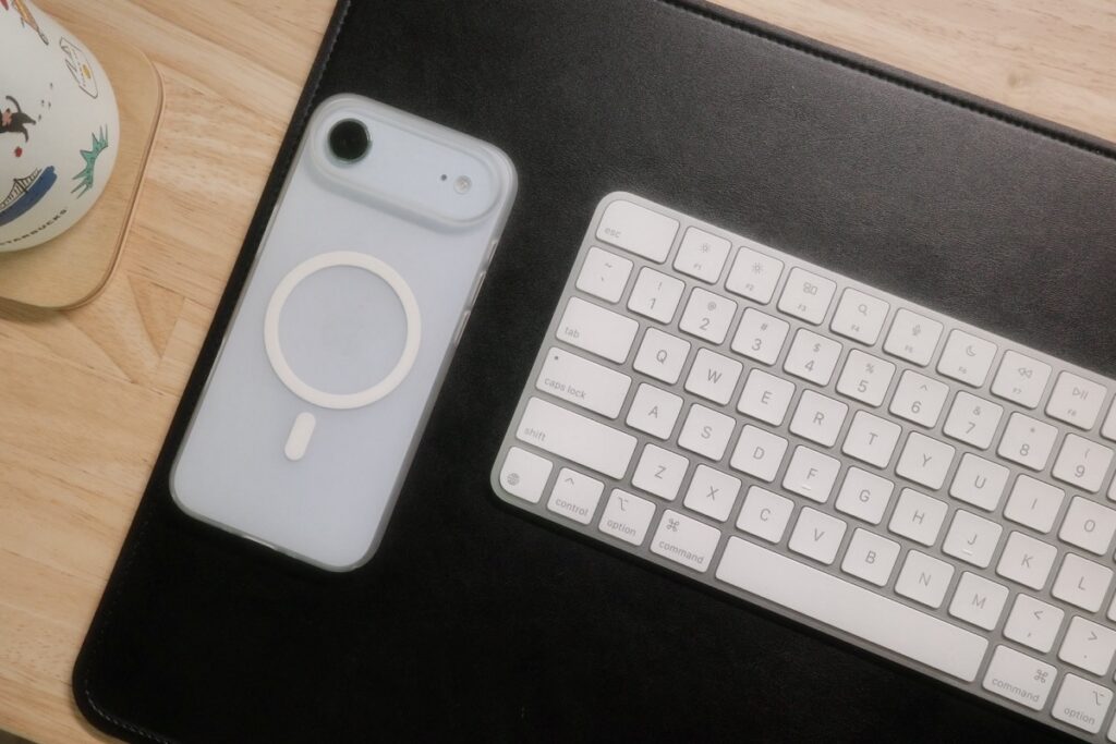 マットな質感で指紋がつきにくい