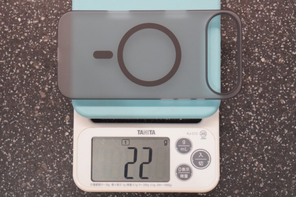 THE FROST AIR ULTRAの重さ