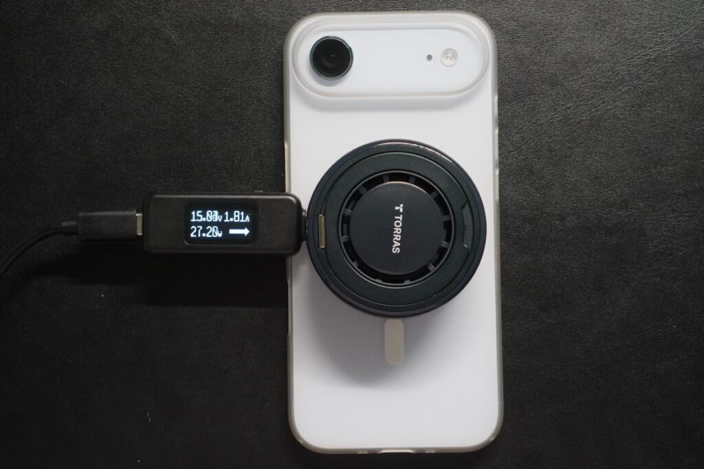 Ostand PolarCircleの出力は27Wほど