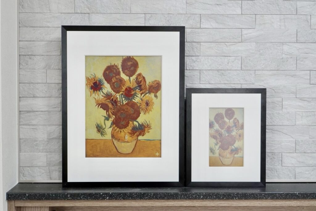 SwitchBot AIアートキャンバスの7.3インチと13.3インチを比較