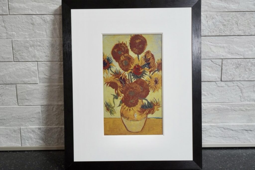 7.3インチにひまわりを表示させた