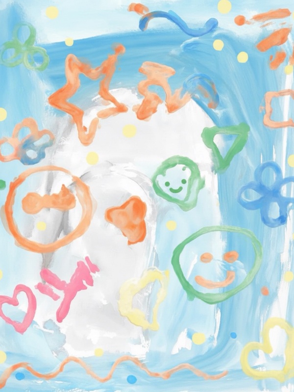 ゆるいタッチスタイル変換後の画像