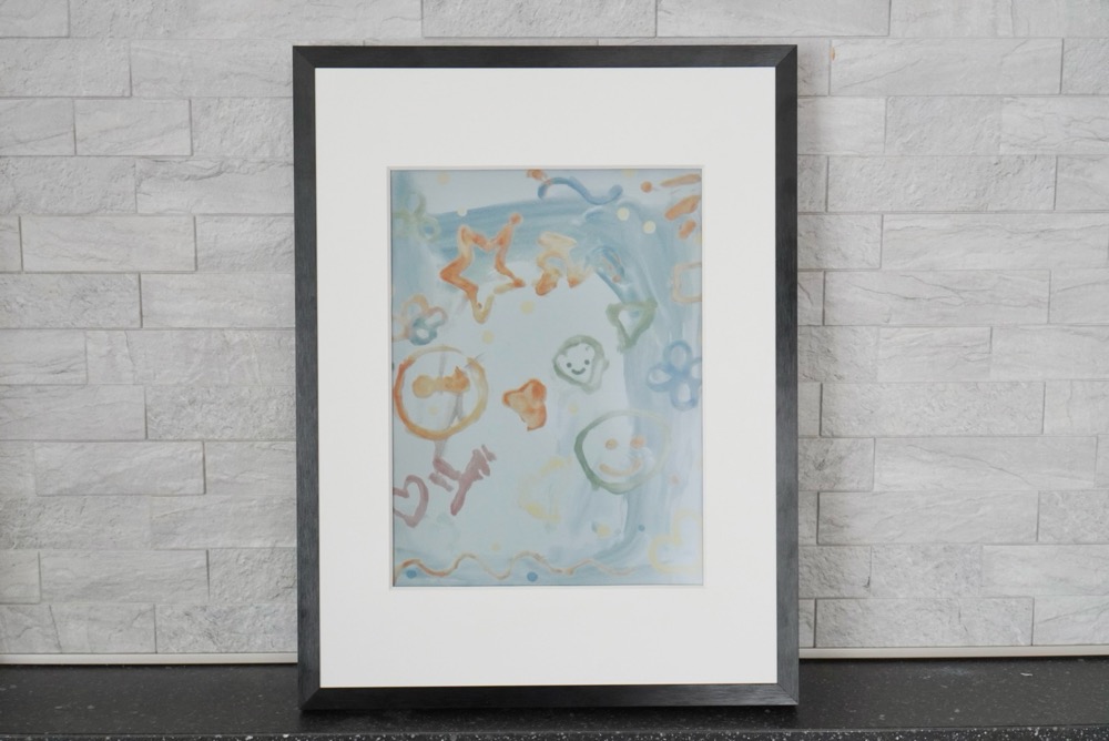 ゆるいタッチスタイルにAI変換した写真を表示してみた