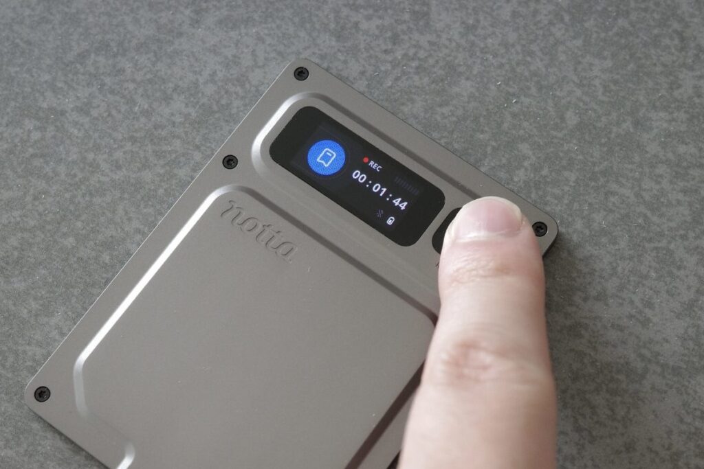 Notta Memo Proのマーク機能